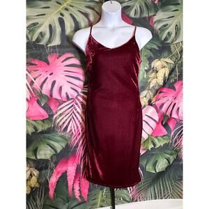 Love J size L crushed velvet dress